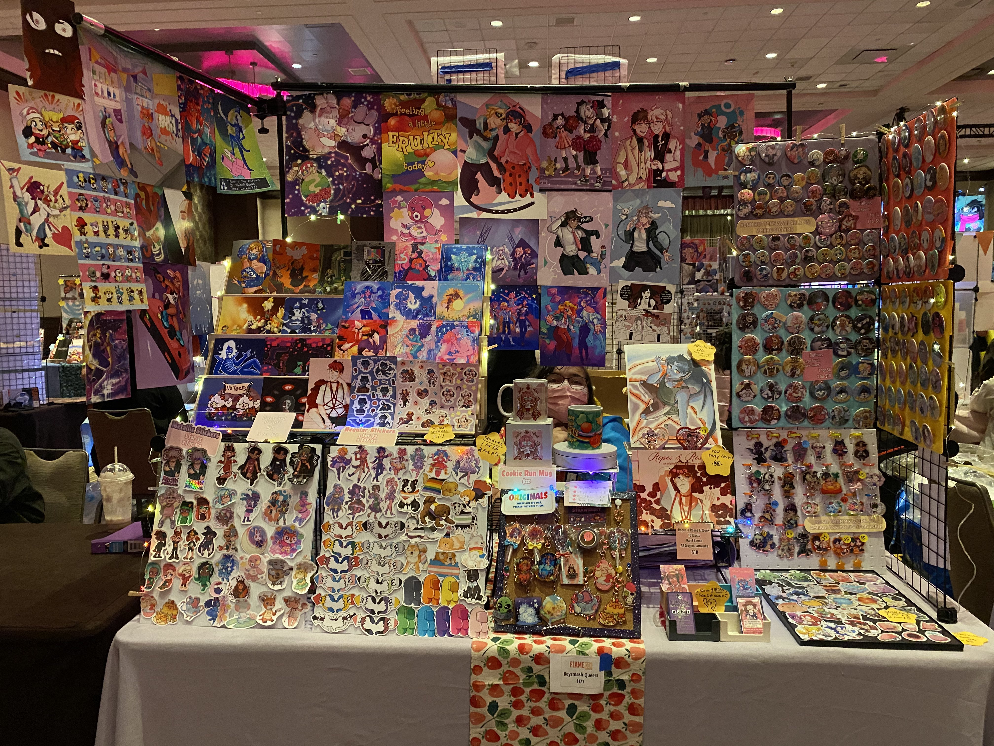 Flamecon 2022 with MidiMayo and Punk Pixie Arts